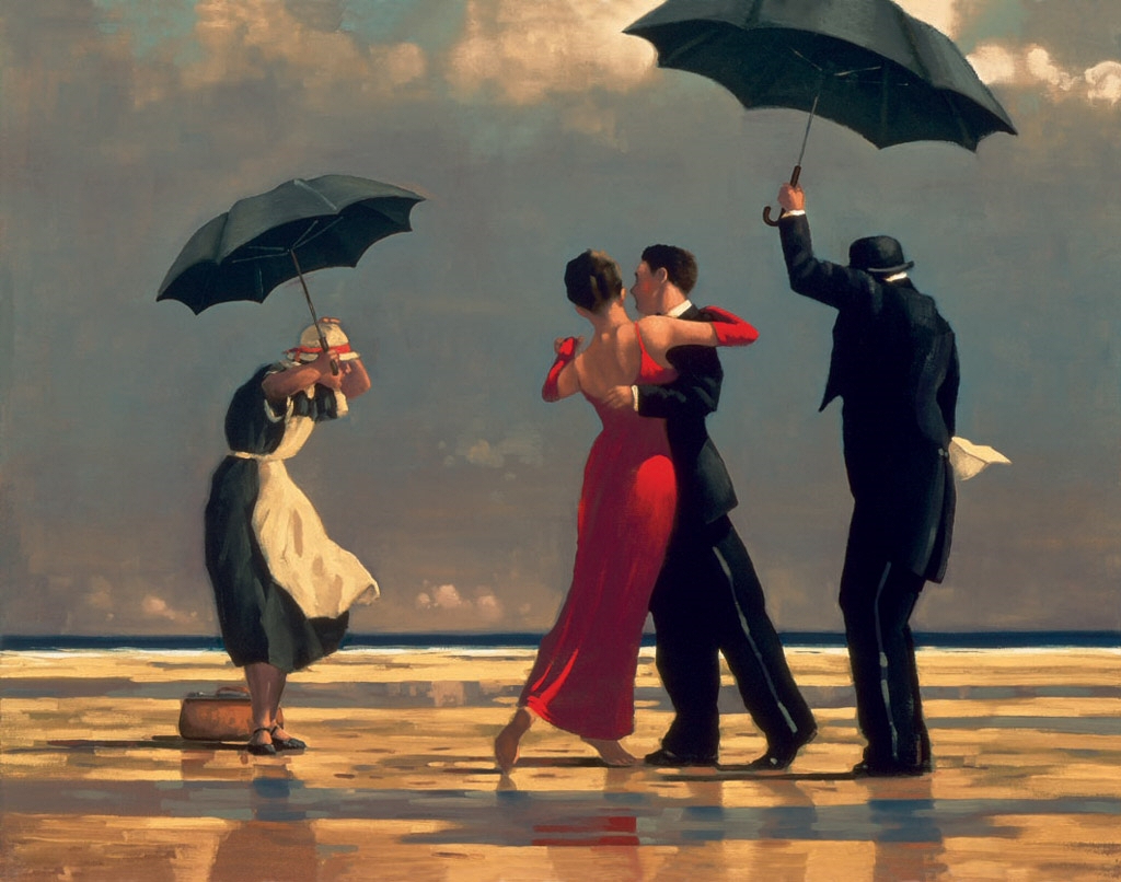 Singing Butler by Jack Vettriano